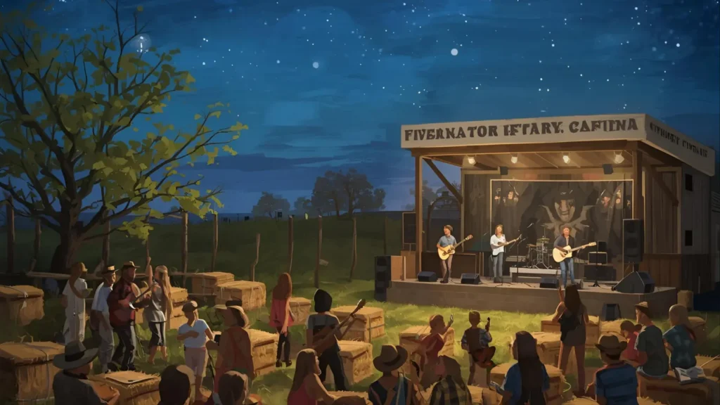 Country Concert Captions
