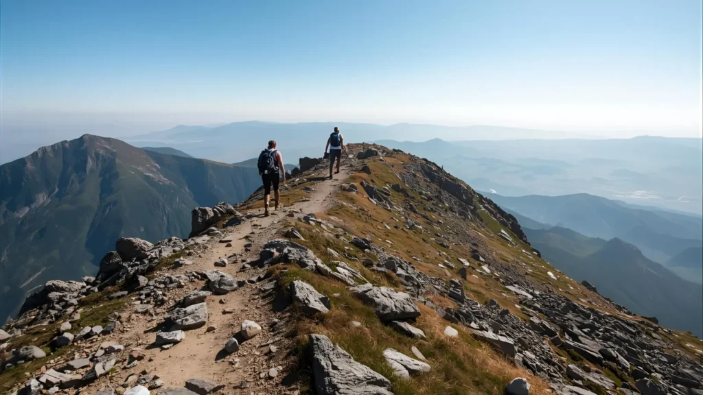 Hiking Captions