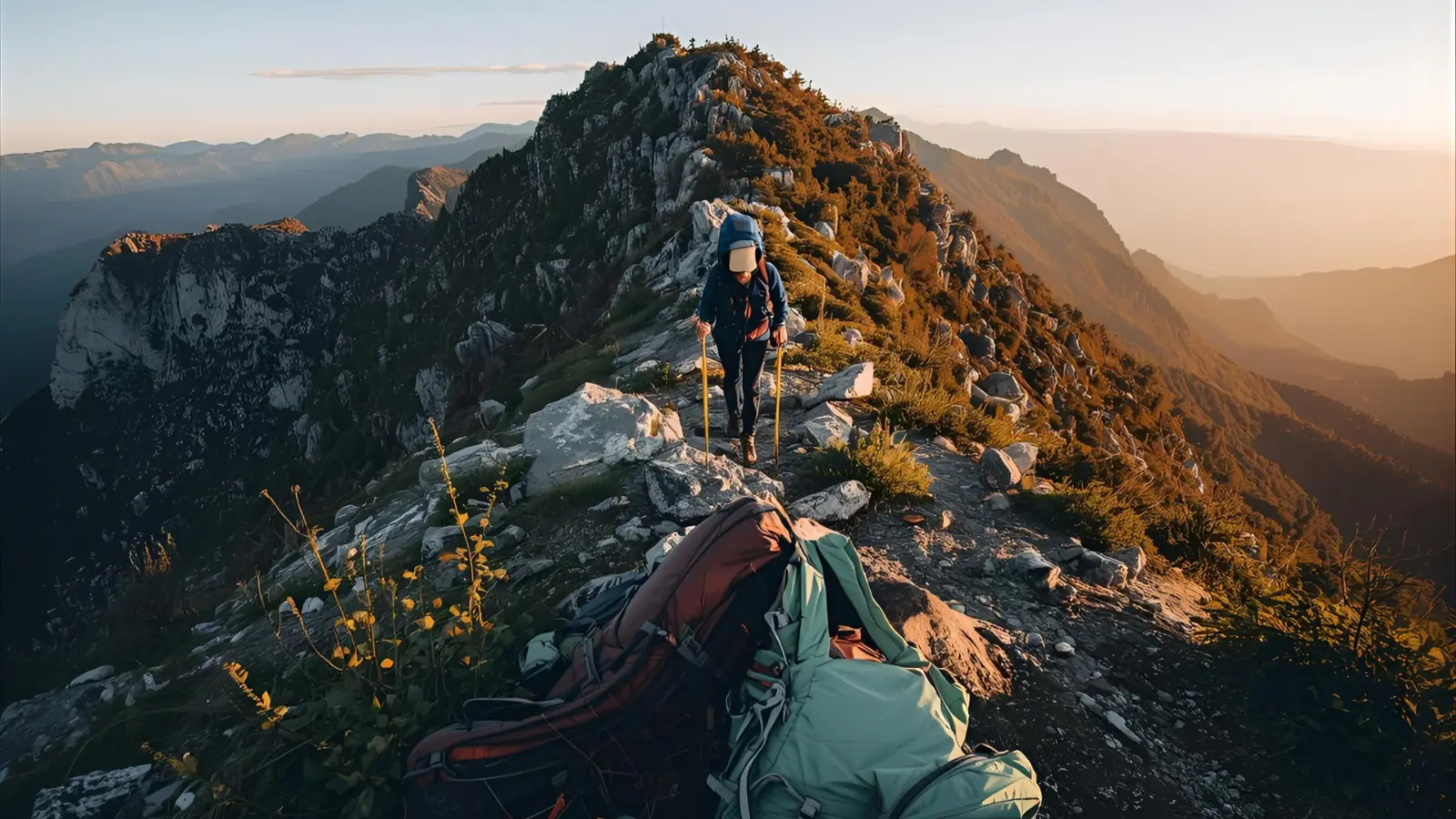 Hiking Captions