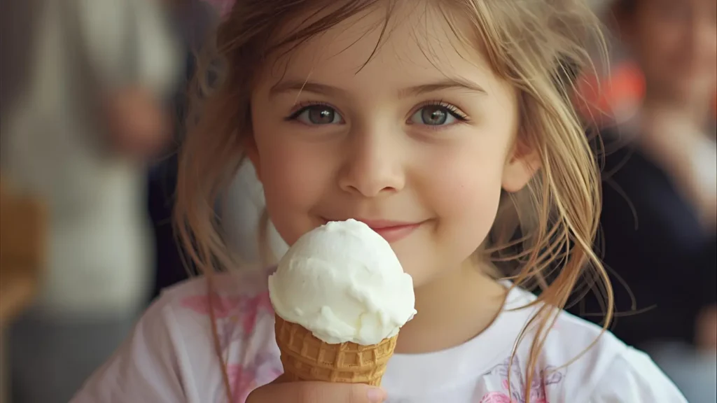 Caption on Ice Cream