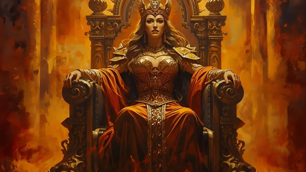 Dominant Queen Caption