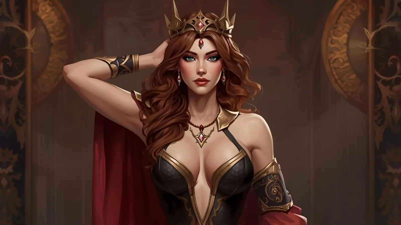 Dominant Queen Caption