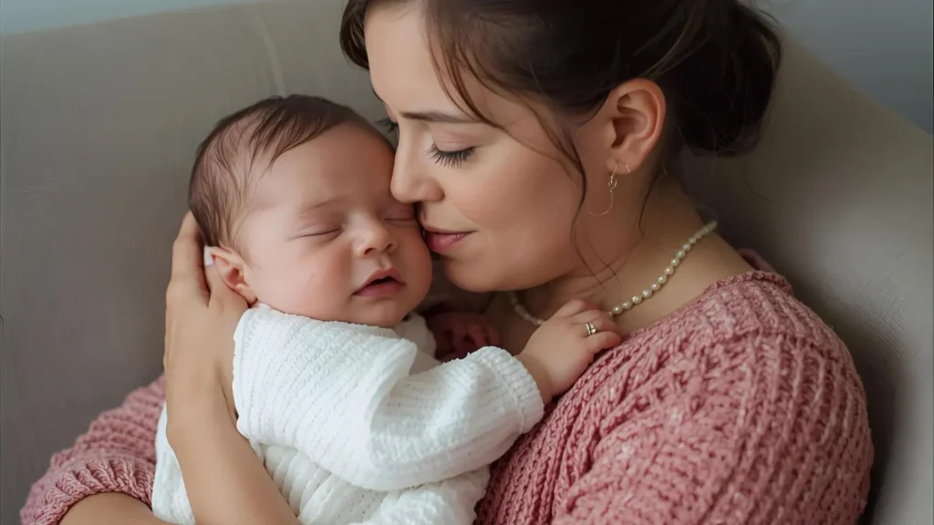 Gentle Mommy Comforts You Captions