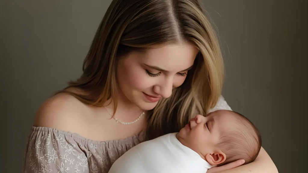 Gentle Mommy Comforts You Captions