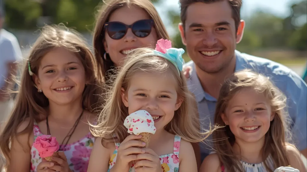 Family & Kids Captions on Ice Cream