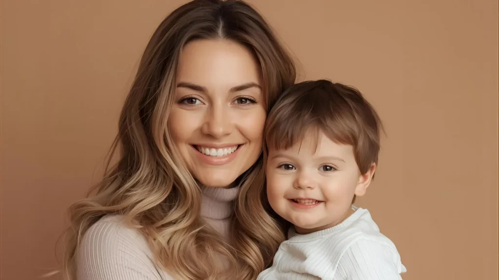 Mom and Son Cute Family Captions