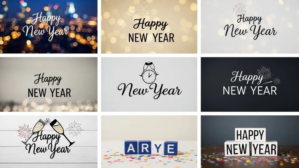 Short new year captions