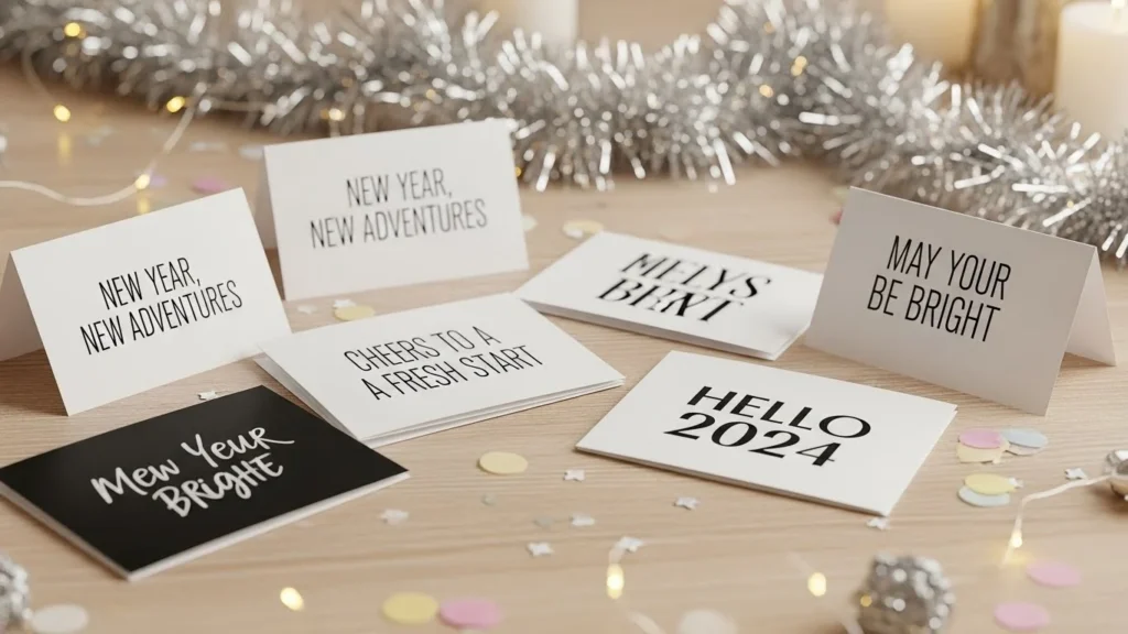 Short new year captions